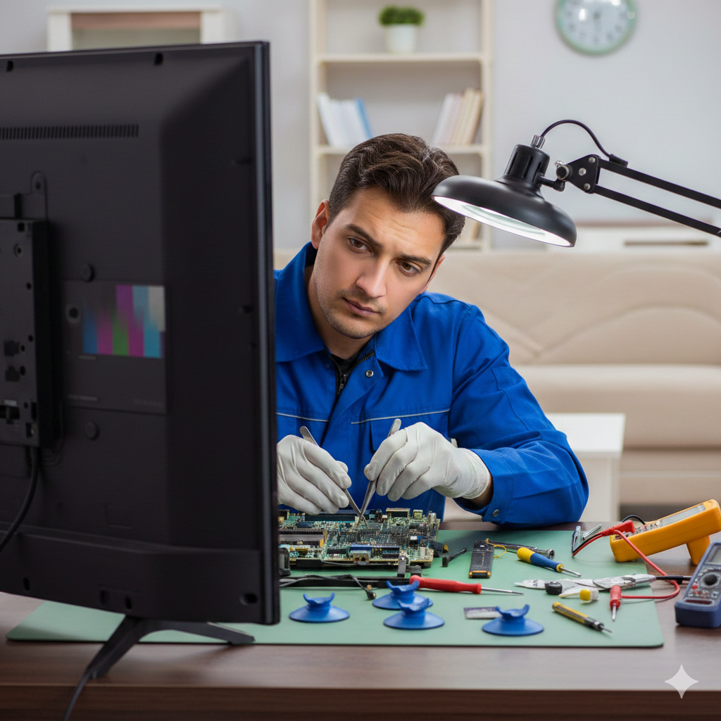 صيانة جميع انواع الشاشات